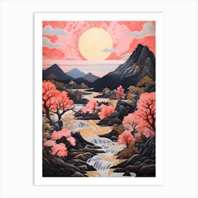 Sakura Blossoms Art Print