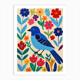 Bluebird Art Print