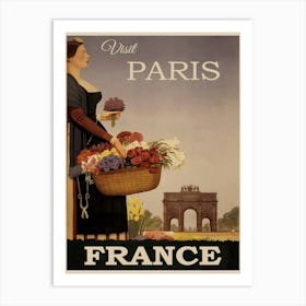 Paris France 1 Art Print