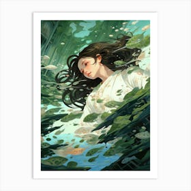 Mermaid 9 Art Print