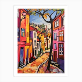 Porto Portugal 1 Fauvist Painting Art Print