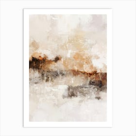 Modern Textured Abstract 1 Art Print