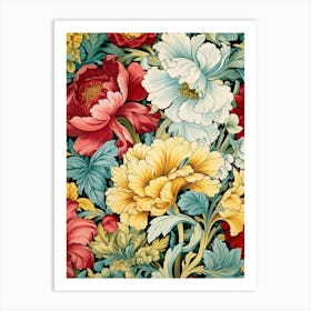 Floral Pattern 45 Art Print