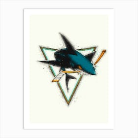 San Jose Sharks Art Print