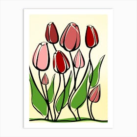 Tulips 4 Art Print