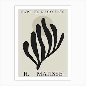 Matisse Cutout Minimal Art Print
