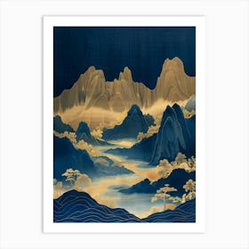 Asian Landscape 41 Art Print