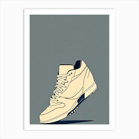 Sneaker Illustration, 1336 Art Print