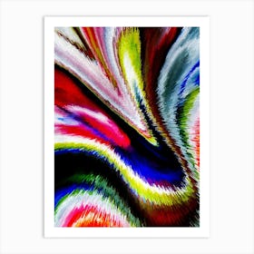 Acrylic Extruded Painting 651 Art Print