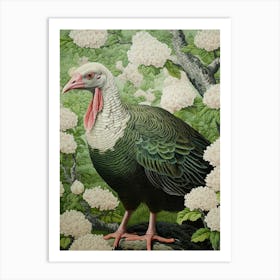 Ohara Koson Inspired Bird Painting Turkey 5 Art Print