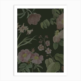 Floral Wallpaper 8 Art Print