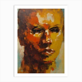 Portrait Of A Woman Art Print