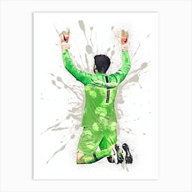 Alisson Becker Brazil Art Print