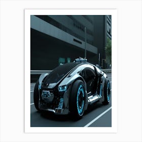 Futuristic Car Art Print