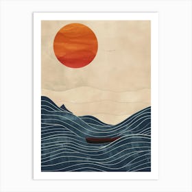 Seascape 1 Art Print