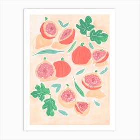 Figs Fruit Painting Art Print