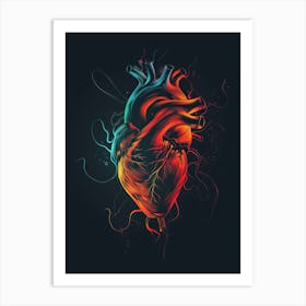 Human Heart 4 Art Print