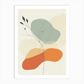 Abstract Flower Art Print