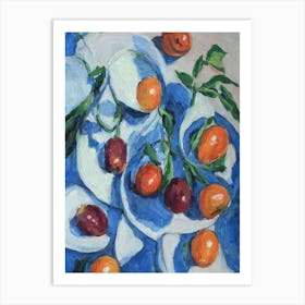 Clementine Classic Fruit Art Print