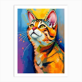 Bengal Cat Art Print