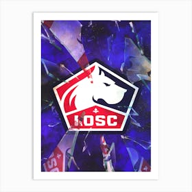 Lille Olympique Sporting Club 3 Art Print