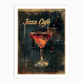 Jazz Cafe 15 Art Print