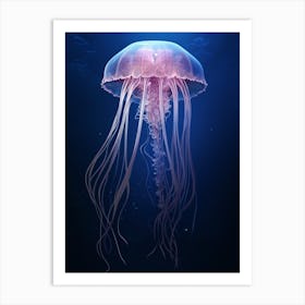 Box Jellyfish Realistic 2 Art Print