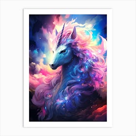 Unicorn 3 Art Print