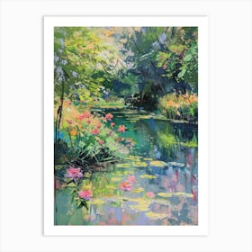  Floral Garden Floral Tapestry 8 Art Print