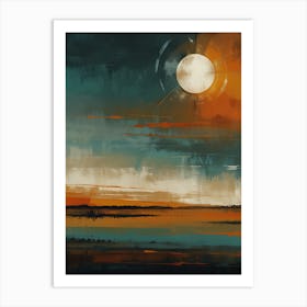 Sunset At Dusk Poster