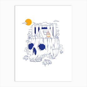 Campin On Skull Island Art Print