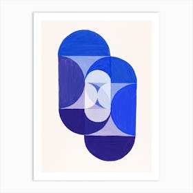 Key Blue, Joseph Schillinger Art Print