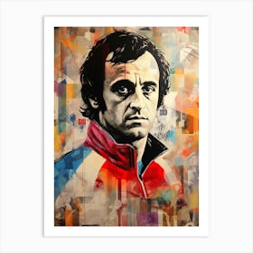 Michel Platini (2) Art Print