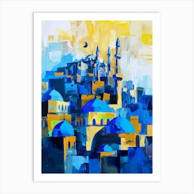 Blue Mosque Art Print