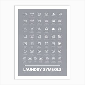 Boho Laundry Day Made Easy With   Art Print