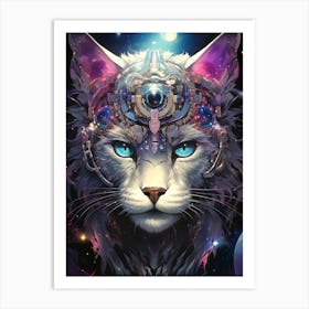 Space Cat 1 Art Print