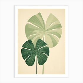 Tropical Leaves 3 Art Print