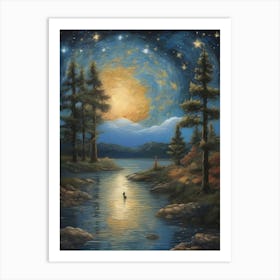 Starry Night 7 Art Print