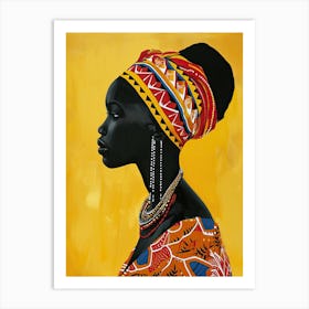 Reverie Chronicles|The African Woman Series Art Print