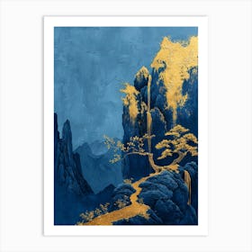 Chinese Landscape 16 Art Print