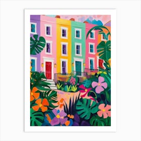 London Houses Art Print