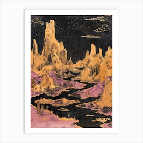 Desert Landscape 9 Art Print