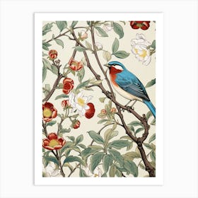 Bird On A Branch 19 Art Print