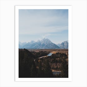 Grand Teton National Park USA II Art Print