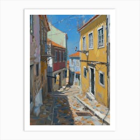 Lisbon Street 1 Art Print