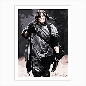 Walking Dead movie - Daniel Walker Art Print