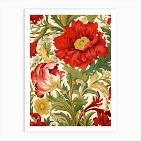 Floral Pattern 17 Art Print