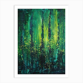 Green Forest 2 Art Print