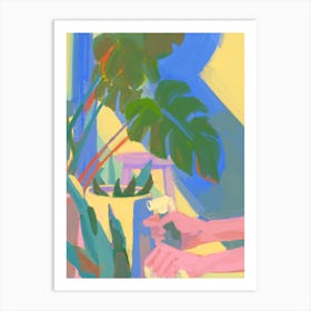 Garden Day Art Print