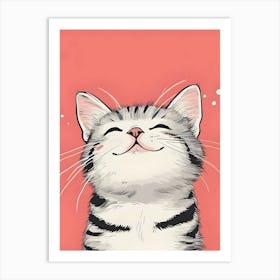 Cute Kitten Art Print